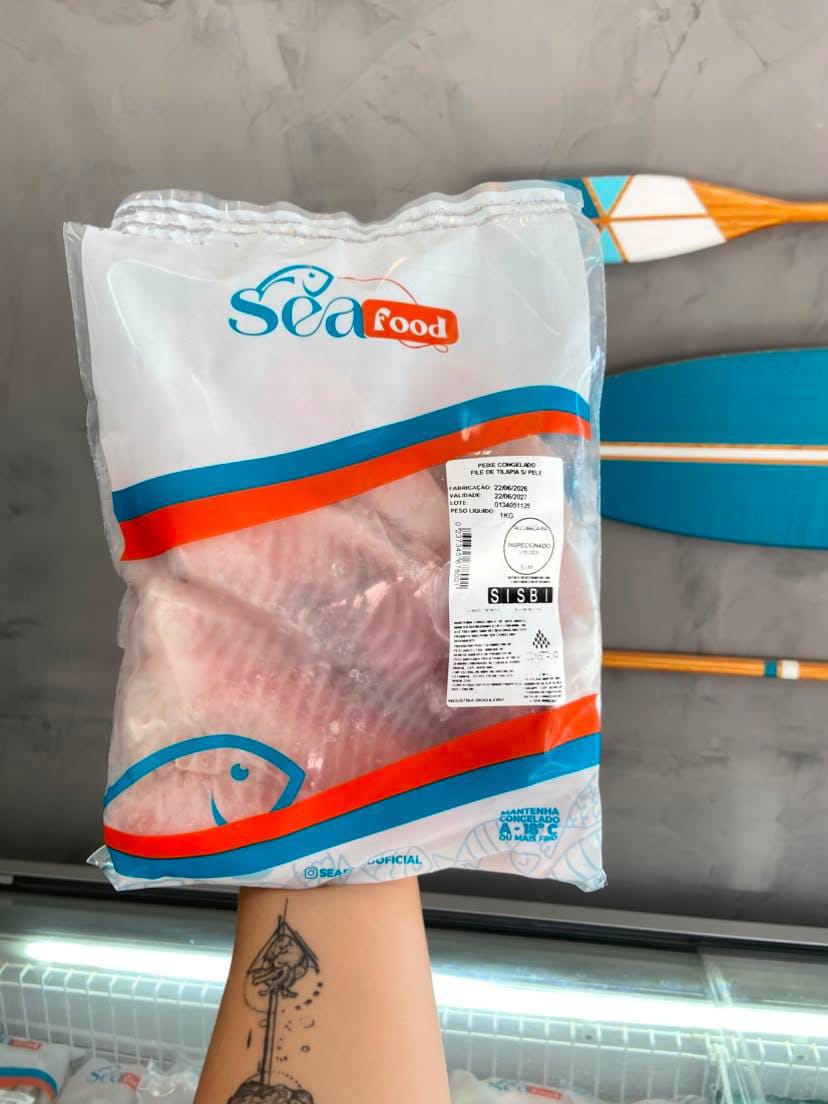 PEIXE CONGELADO FILÉ DE TILAPIA