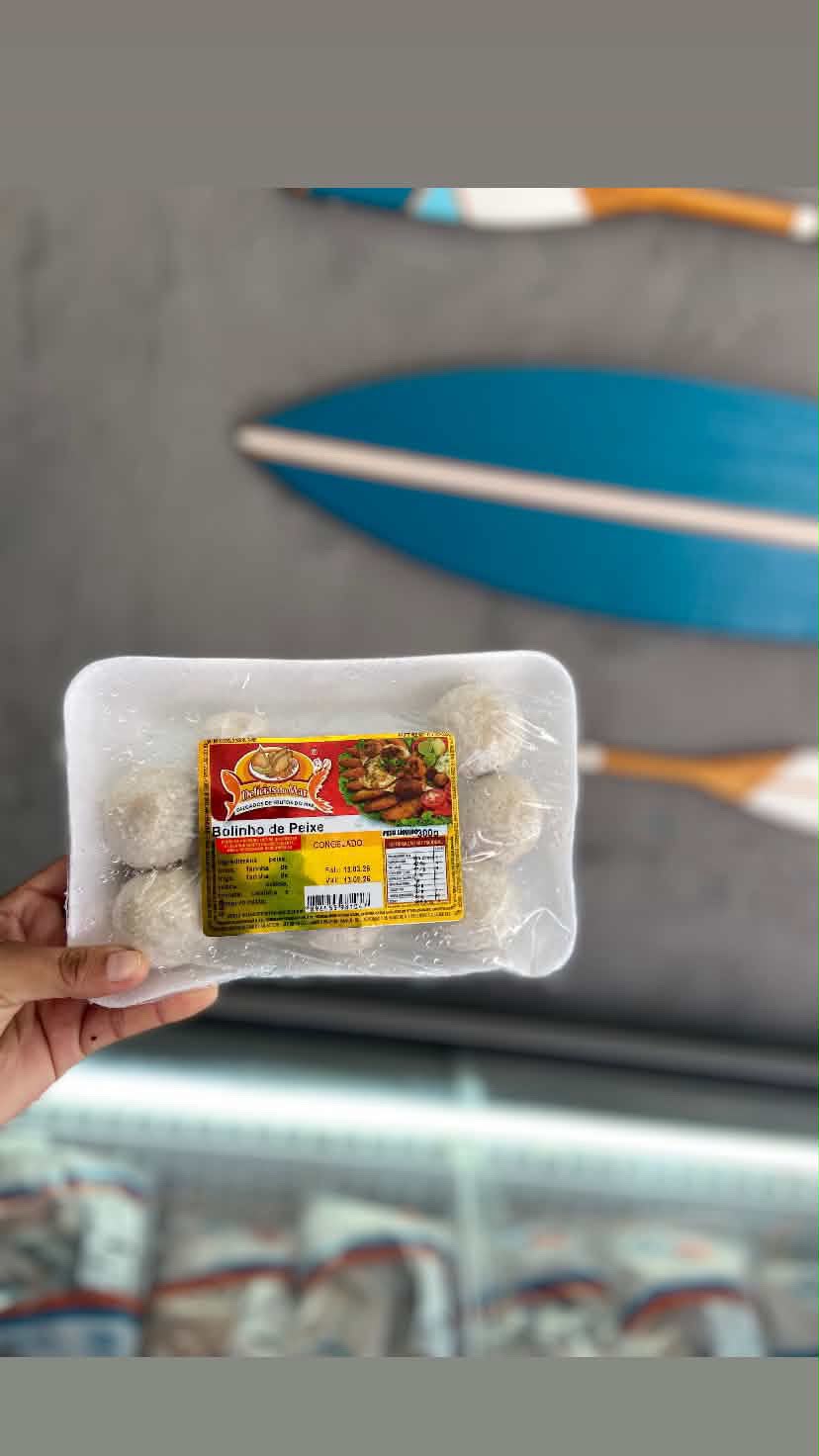 BOLINHO DE PEIXE CONGELADO