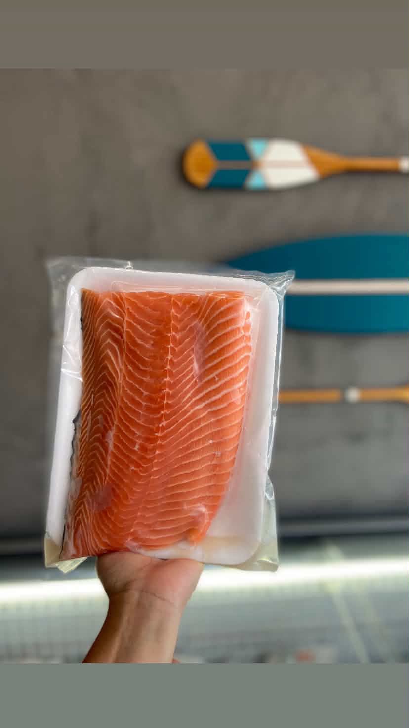 PEIXE FILÉ DE SALMÃO FRESCO