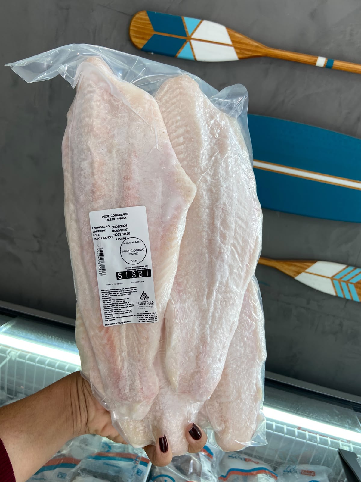 PEIXE CONGELADO FILÉ DE PANGA