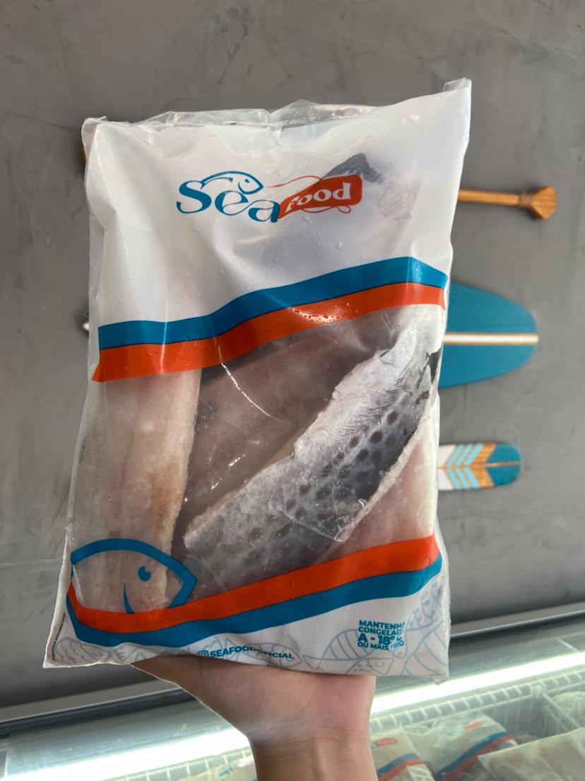 PEIXE SARDA FILÉ COM PELE CONGELADA