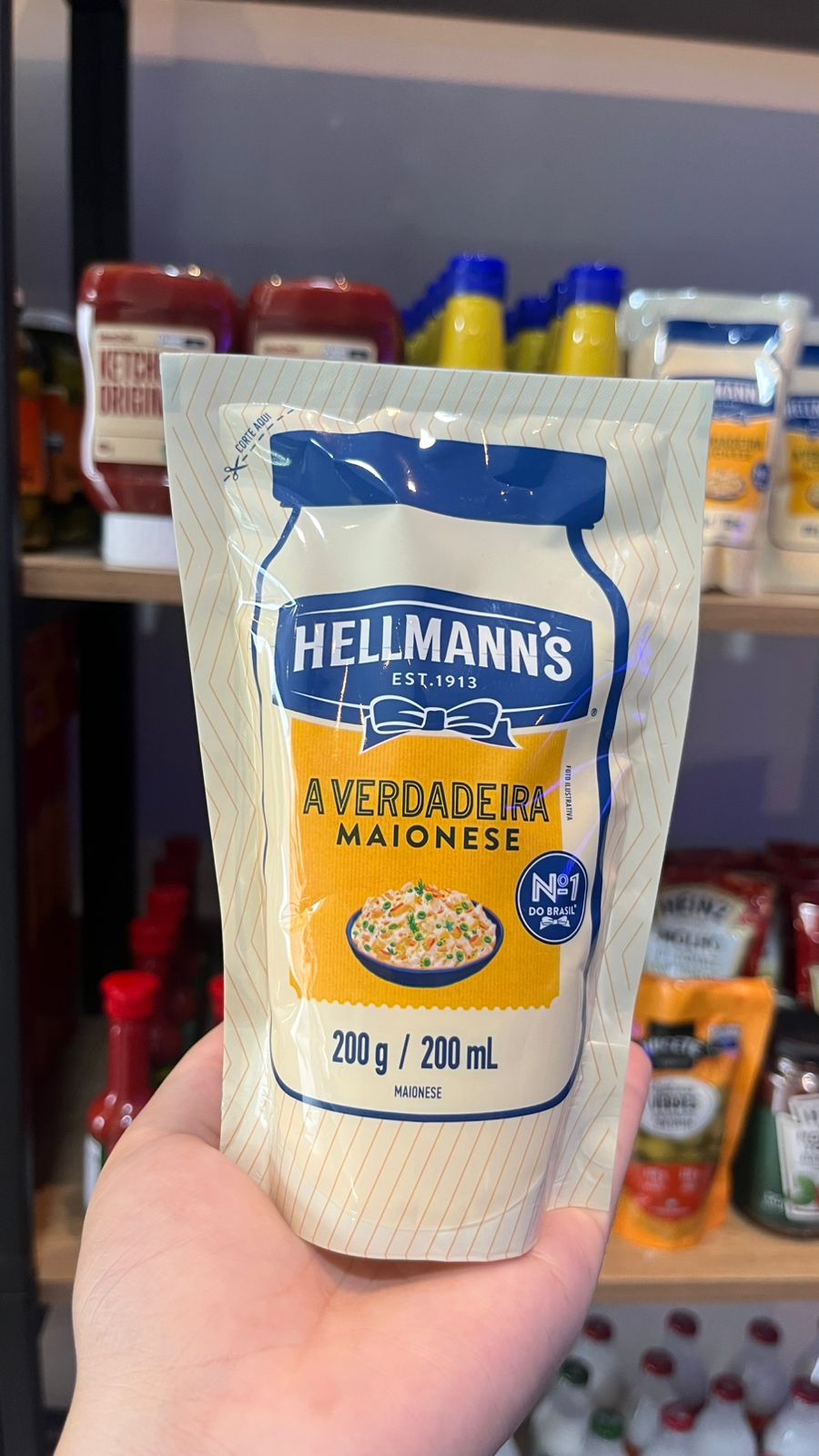 MAIONESE HELLMANS SACHÊ