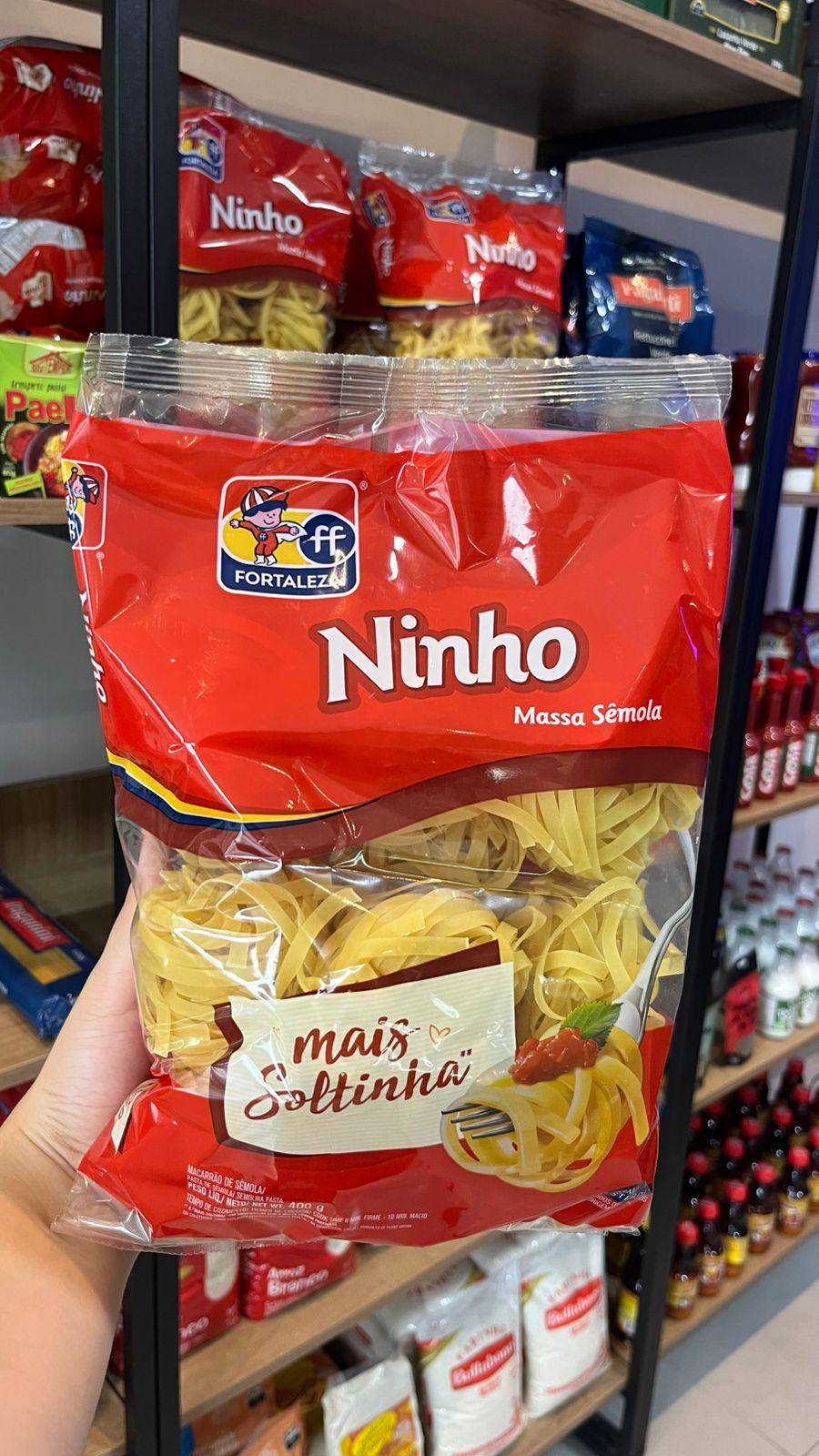 MACARRÃO NINHO FORTALEZA
