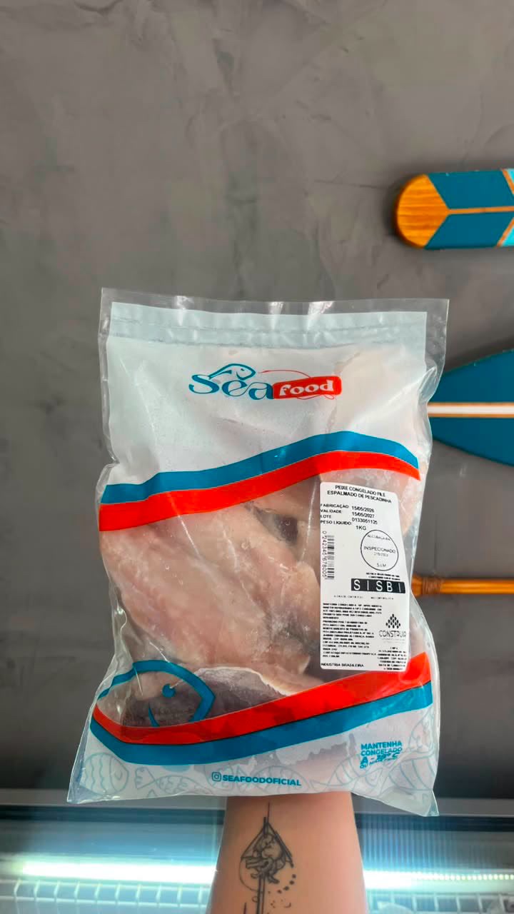 PEIXE CONGELADO FILÉ DE PESCADINHA ESPALMADA